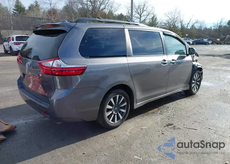 2019 Toyota Sienna Xle Premium 7 Passenger from USA, damaged, VIN 5TDDZ3DC8KS211637